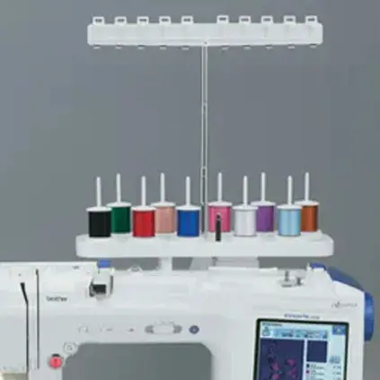 10 Spool Embroidery Thread Stand, Brother #Sa539 1