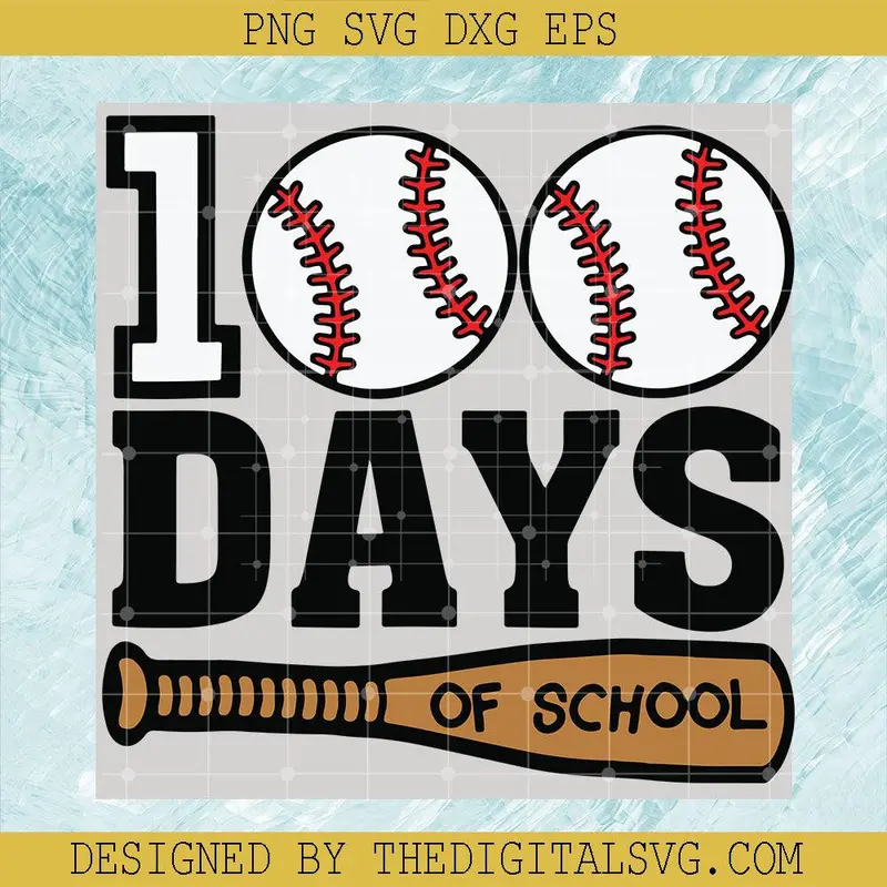 100 Days Of School Svg, Back To School Svg, 100 Days Svg 1