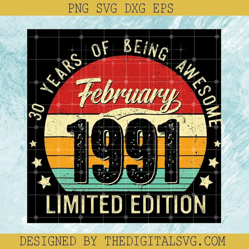 #39 Years Of Being Awesome January 1982 Limited  Edition Svg, Birthday 39Th Svg, 39 Yeahrs Of Being Awesome Svg 1