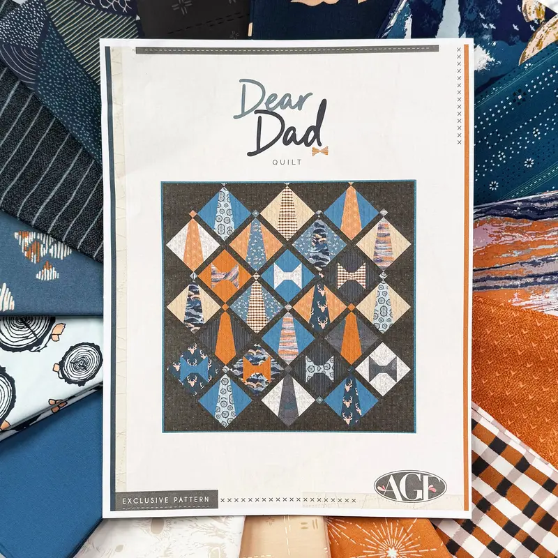 Art Gallery Dear Dad Quilt Pattern Kit 1
