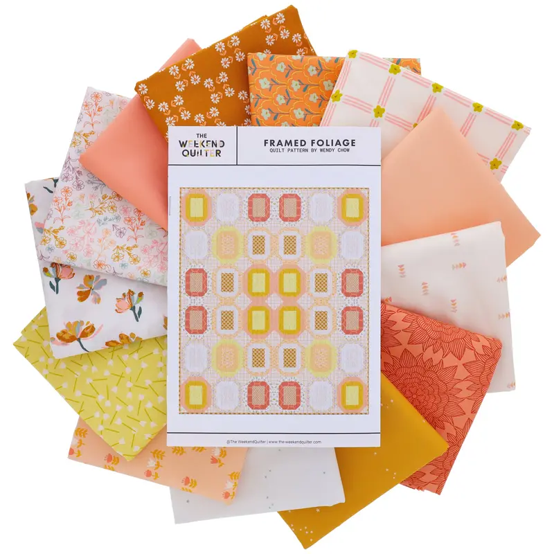 Art Gallery Framed Foliage Quilt Kit 1