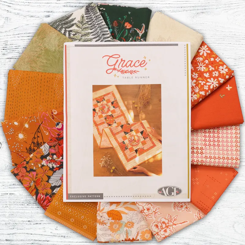 Art Gallery Grace Table Runner Pattern Kit 1