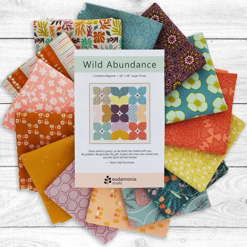 Art Gallery Wild Abundance Quilt Kit 1