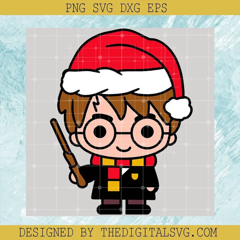 #Baby Potter Christmas Svg Png Eps Dxf, Harry Potter Merry Christmas Svg, Christmas Holiday Gifts 1