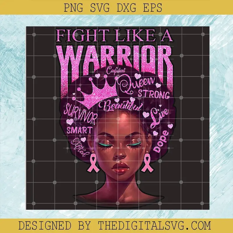 #Black Queen Survivor Png, Stronger Than Cancer Png, Breast Cancer Awareness Png, Black Women Strong, Black Girl Magic 1