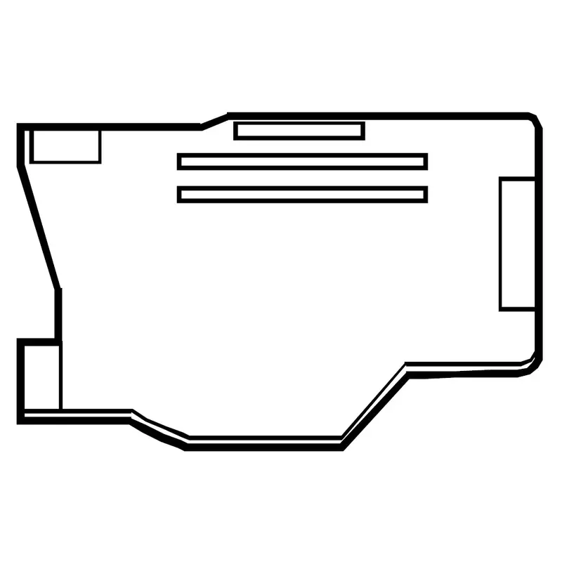 Cover Plate, Babylock #D02t26001 1