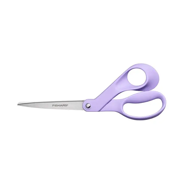 Fiskars 8" Explore Collection Scissors - Ultra Lilac 1