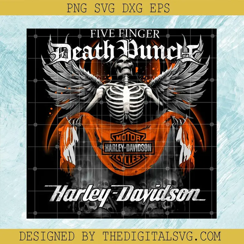 Five Finger Death Punch Harley Davidson Harley Davidson Svg, Motor Harley Davidson Cycles Svg, Cycles Racing Bike Biker Harley Davidson Svg 1
