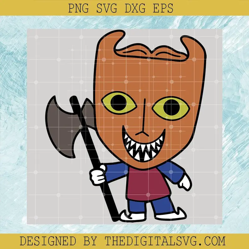 Halloween Svg, Lock The Nightmare Before Christmas Svg, Lock Chibi Svg 1