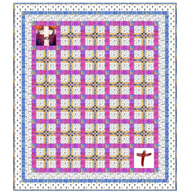 He Is Risen! Easter Quilt 1