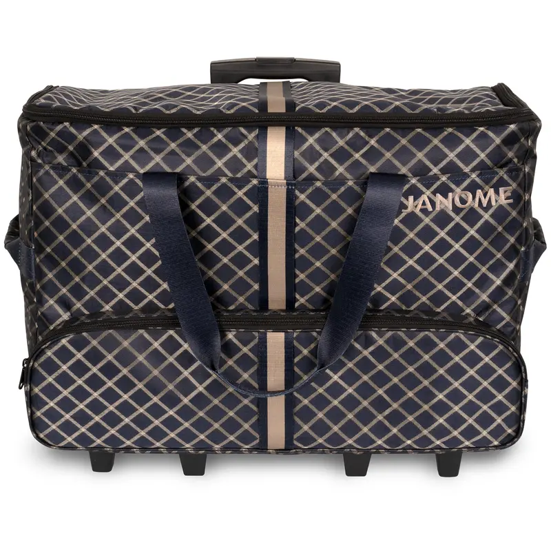 Janome Skyline Blue Sewing Machine Trolley (22"L X 12"W X 15"H) 1