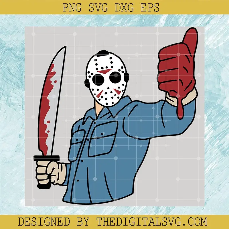 #Jason Like Svg Png Eps Dxf, Jason Svg, Jason Voorhees Halloween Svg 1