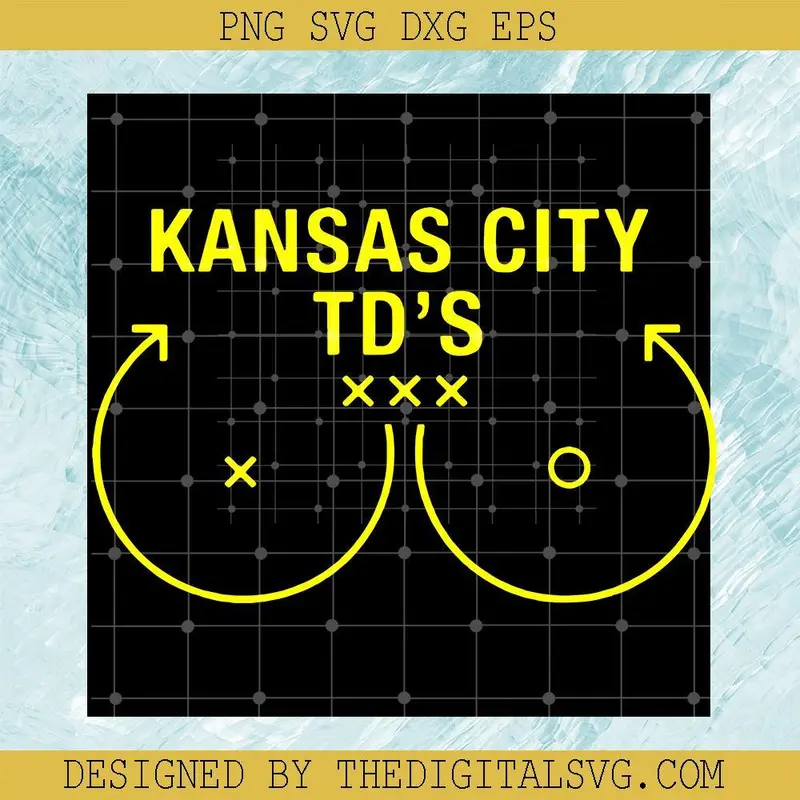 Kansas City Td's Tits Svg, Sport Svg, Nfl Svg 1