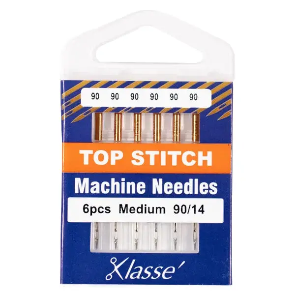 Klassé Top Stitch Needles Size 90/14 (6Pk) 1