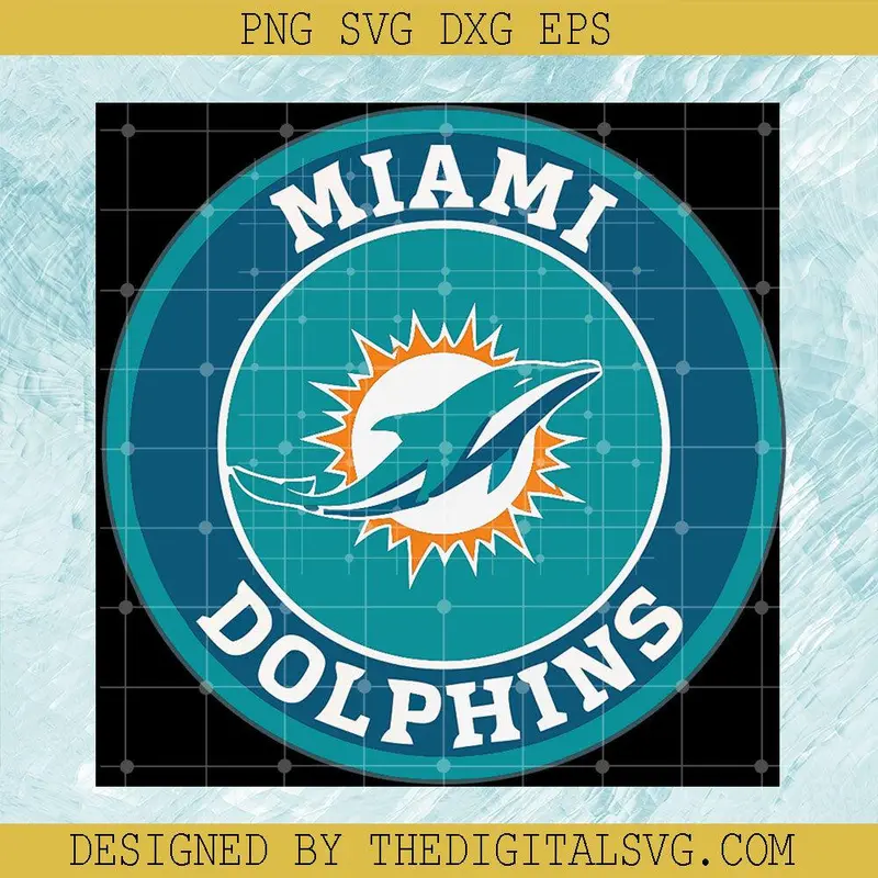 Miami Dolphins Svg, Dolphins Logo Svg, Miami Dolphins Helmet Svg 1