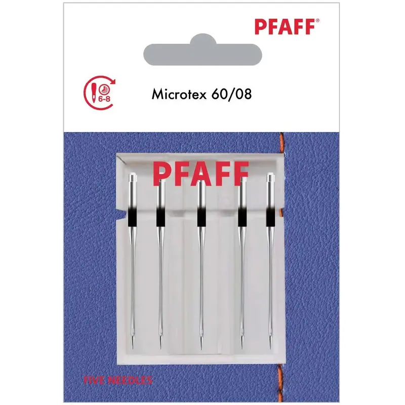 Pfaff Microtex Needles, 5Pk (130/705H) 1