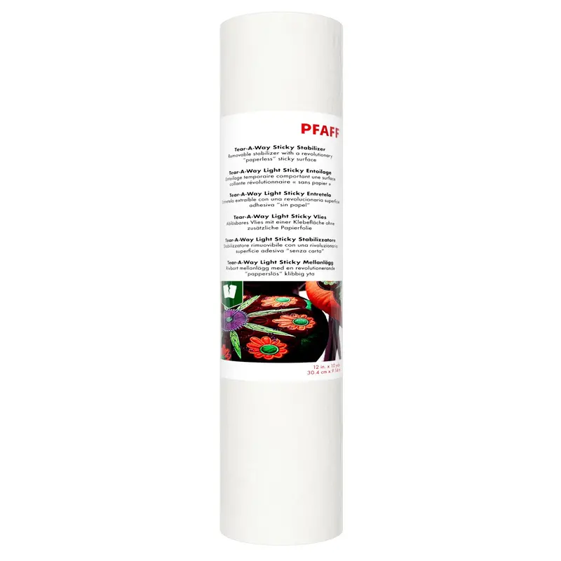 Pfaff Tear-A-Way Sticky Stabilizer - 12" X 10Yds 1