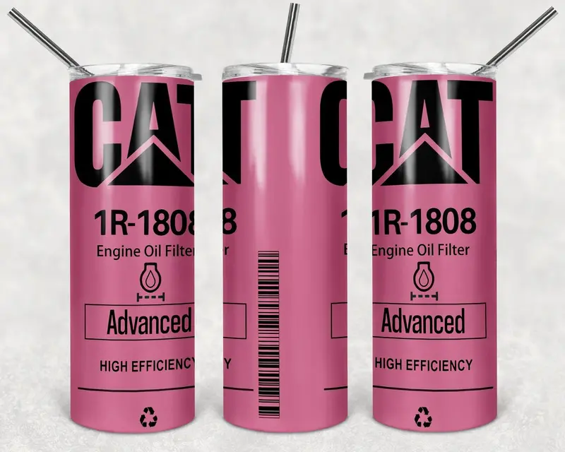 Purple Cat Car Logo Png, 20Oz Skinny Tumbler Design, Sublimation Designs Png File 1
