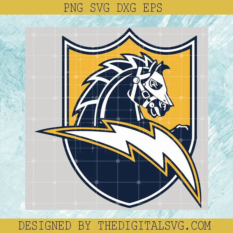 San Diego Chargers Logo Sport Svg, Los Angeles Chargers Svg, Los Angeles Chargers Nfl Sport Svg 1