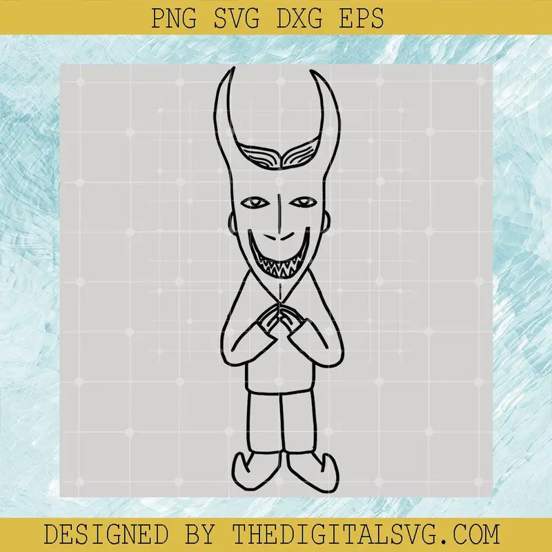 The Nightmare Before Christmas Svg, Halloween Svg, Lock Smile Svg 1