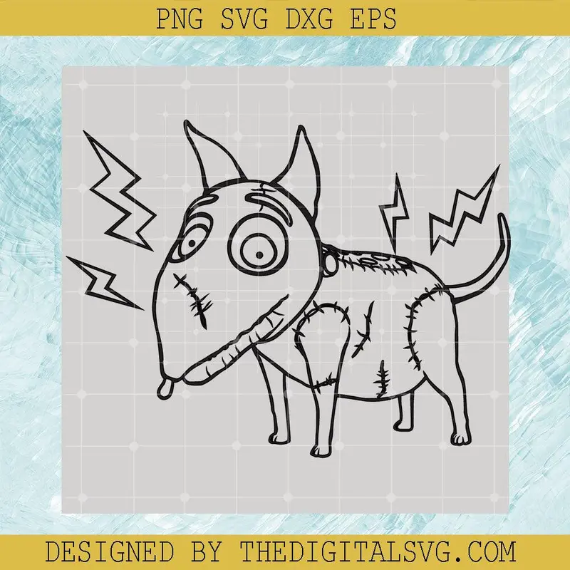 The Nightmare Before Christmas Svg, Zero Dog Svg, Halloween Svg 1