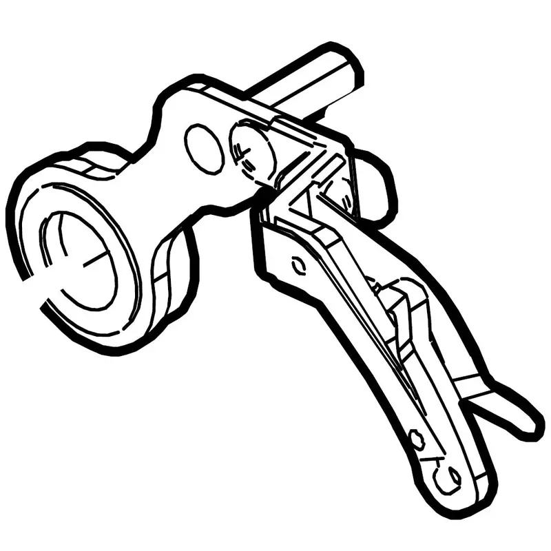 Thread Take-Up Lever Assembly, Babylock #Xh2796001 1