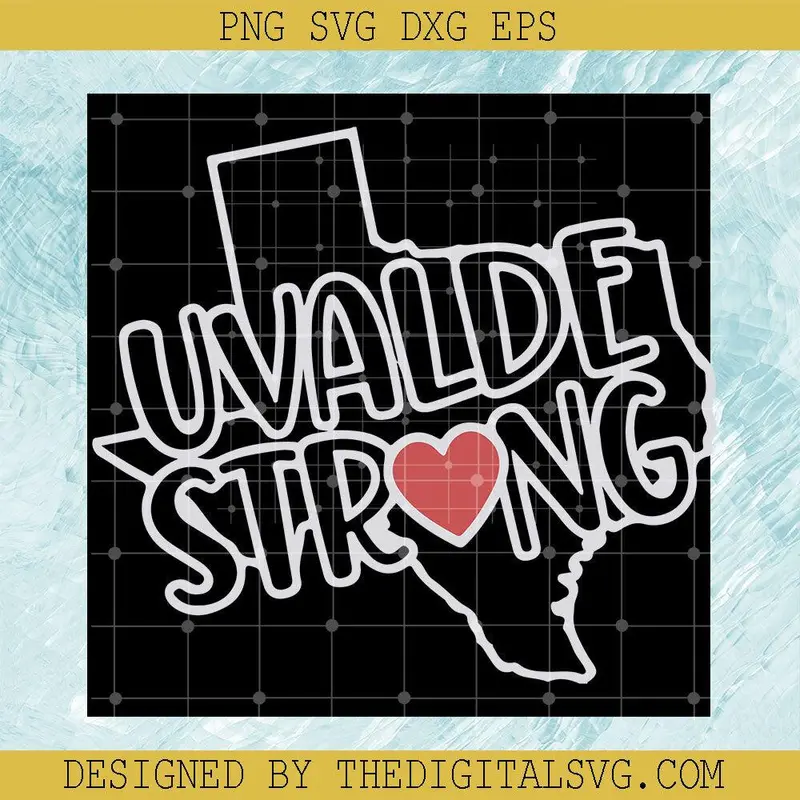 Uvalde Strong Svg For Cricut Svg, Pray For Texas Svg, Protect Our Kids Svg 1