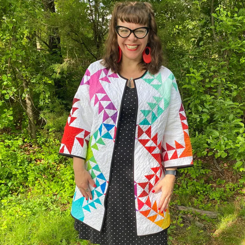 Wild Friends Quilted Elements Companion Pattern 1