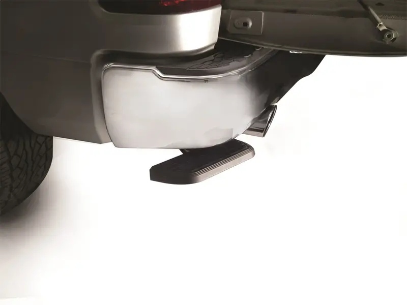 Amp Research 75325-01A Bedstep® Truck Step – Dual Exhaust Compatible 1