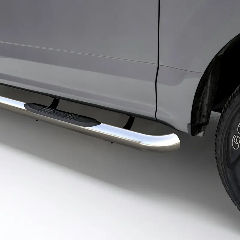 Aries 202000-2 3-Inch Polished Stainless Steel Side Bars For Select Toyota 4Runner Models 1