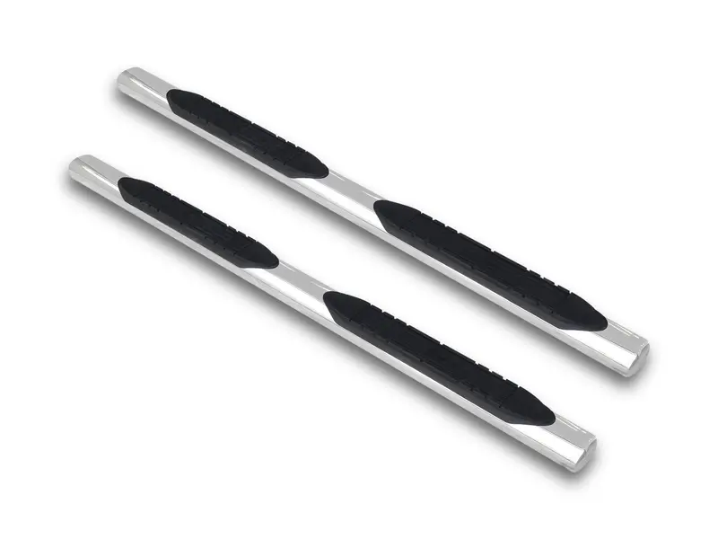 Armordillo Usa 7171732 Polished 5-Inch Oval Side Steps For 2017–2018 Ford F-350 Super Duty Supercab 1