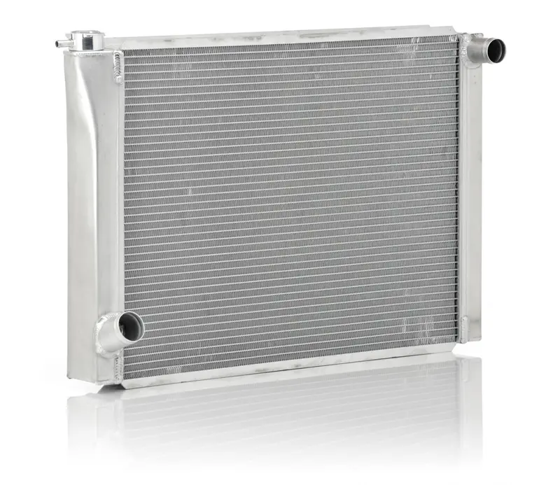 Be Cool 35045 Triple-Pass Race Radiator – Dual 1-Inch Core, 27.5-Inch Width, Ford Application 1