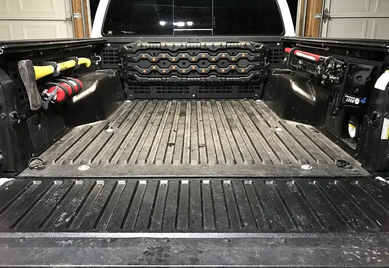 Cali Raised Led Full-Panel Passenger-Side Molle Bed System For 2005–2021 Toyota Tacoma 1