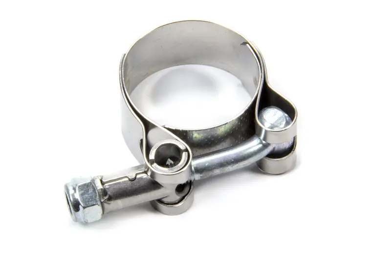Chassis Engineering 2157 Stainless Steel Exhaust Clamp — Adjustable 1.56 To 1.70-Inch Diameter 1