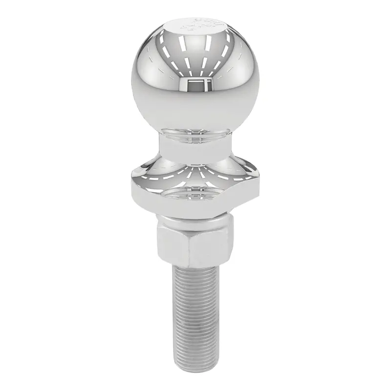 Curt Chrome Trailer Ball – 1-7/8" Diameter, 2,000 Lb Capacity 1