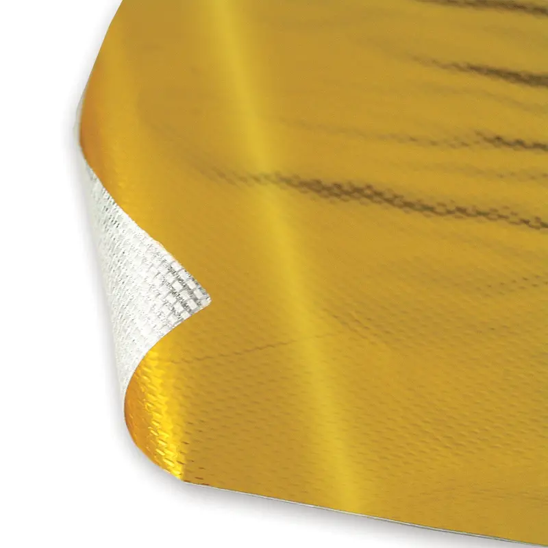 Design Engineering 010393 Reflect-A-Gold Heat Shield Tape – 24" X 24" Sheet 1