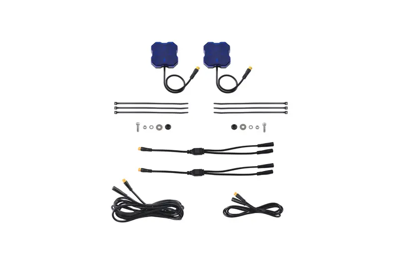 Diode Dynamics Dd7460 Stage Series Rock Light – Single-Color Blue, M8 Mount, 2-Pack 1