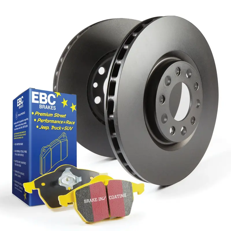 Ebc Brakes S13Kr1305 Yellowstuff Brake Kit – Front Pads + Rk Drilled Rotors 1