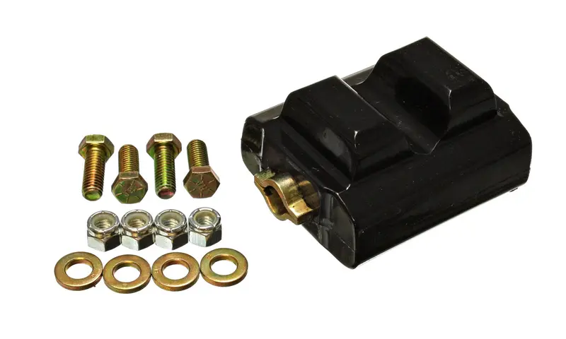 Energy Suspension 3.1151G High-Performance Polyurethane Motor Mount – Black With Zinc Coating 1