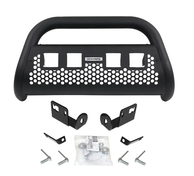 Go Rhino Defensa Rc2 Lr4 Grille Guard With Dual Rear Dually Mounting Holes (Includes Hardware Kit) 1