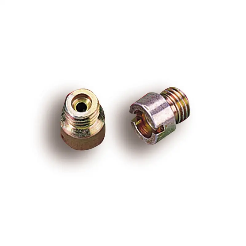Holley 122-48 Carburetor Jet; Standard Main Jet; 1/4-32 Unf Thread; Hole Size 0.048 In.; Pair; 1