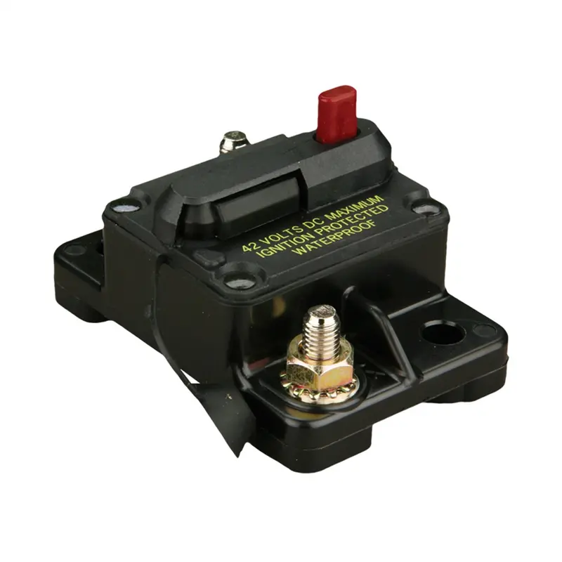 Metra 100-Amp Manual Reset Circuit Breaker – Cb100Mr, Heavy-Duty Protection For Automotive Electrical Systems 1