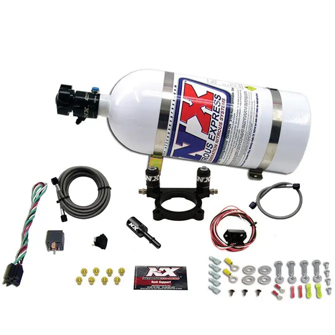 Nitrous Express 20942-10 Plate Nitrous System For 2013–2016 Dodge Dart 2.0L (35–100 Hp) With 10-Lb Bottle 1