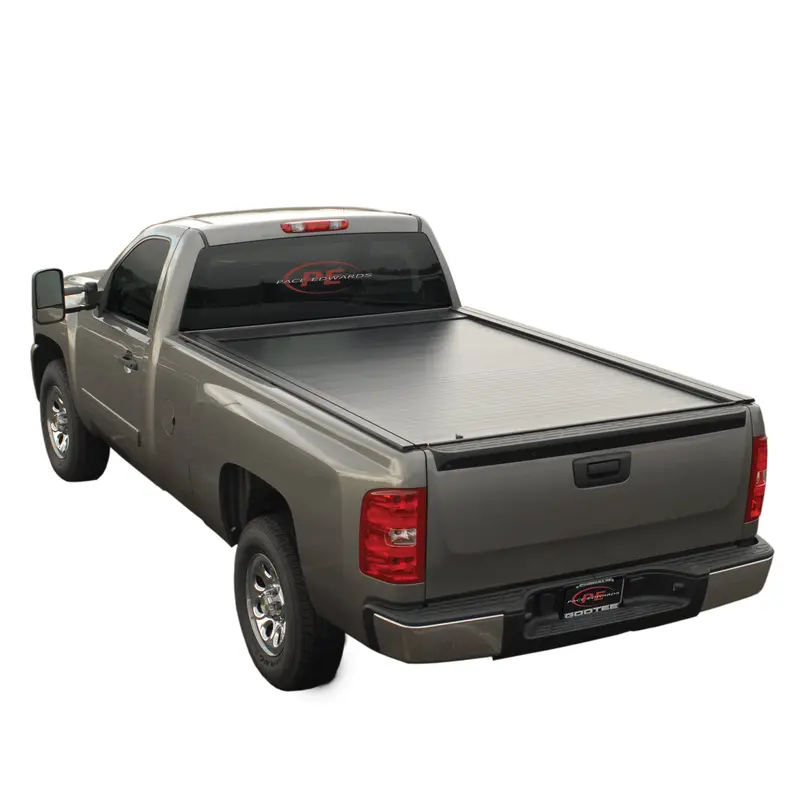Pace Edwards Jackrabbit Full-Metal Tonneau Cover – Feda24A55 With Explorer Series Rails 1