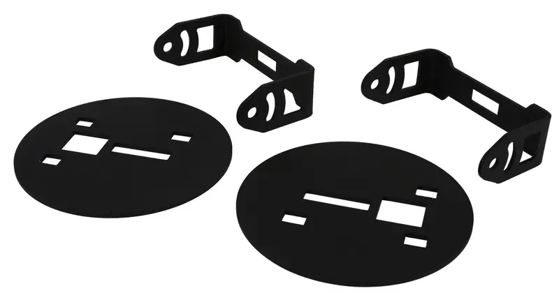 Rigid Industries Fog Light Mount Kit – Designed For 2015–2019 Chevrolet Silverado 2500/3500 Hd 1