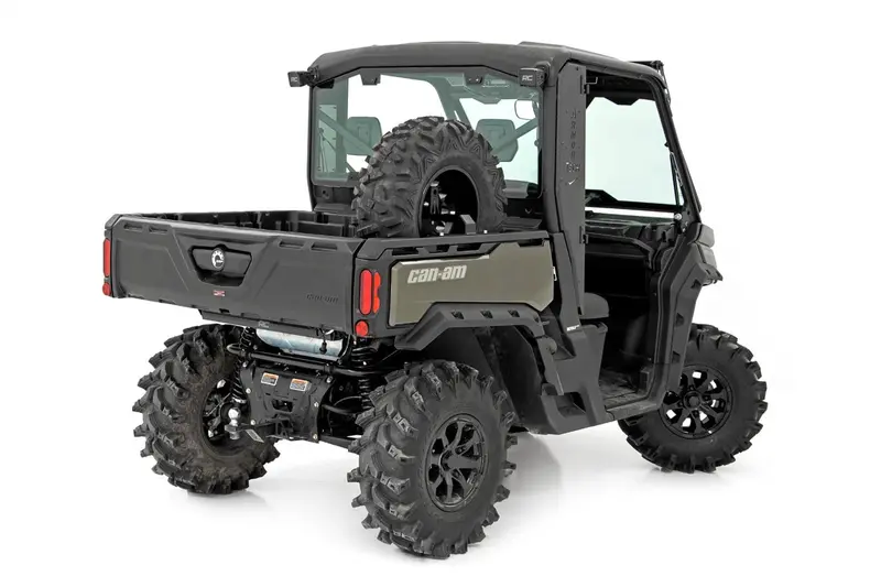 Rough Country 93089 Bed-Mount Spare Tire Carrier For Polaris Ranger 900Xp (2013–2021) And 1000Xp (2016–2022) 1