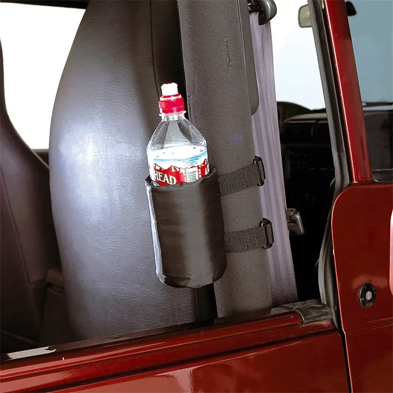 Rugged Ridge Dual Drink Holder Mount – Designed For Jeep Roll Bar Installation 1