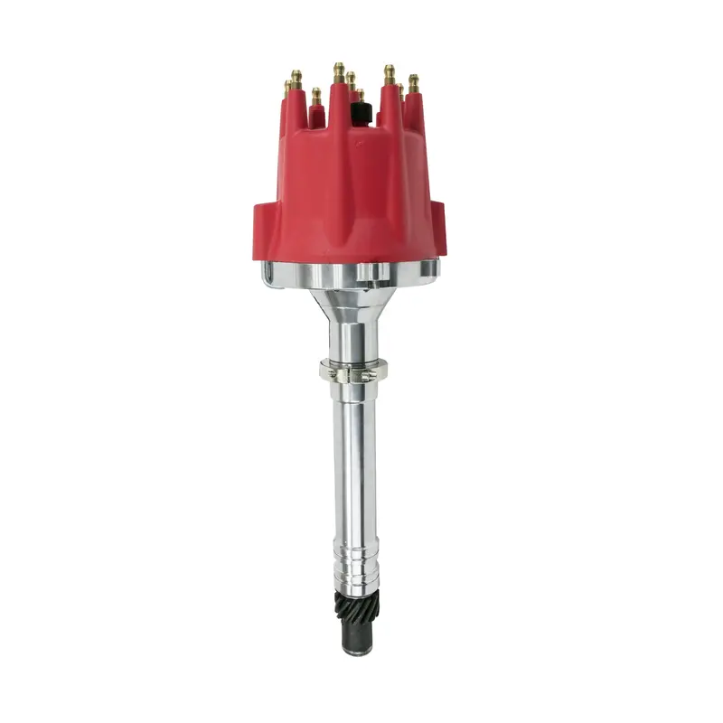 Top Street Performance Jm7601R Billet Distributor — Red-Anodized, Compatible With Chevy Sb/Bb Gen Ii V8S 1